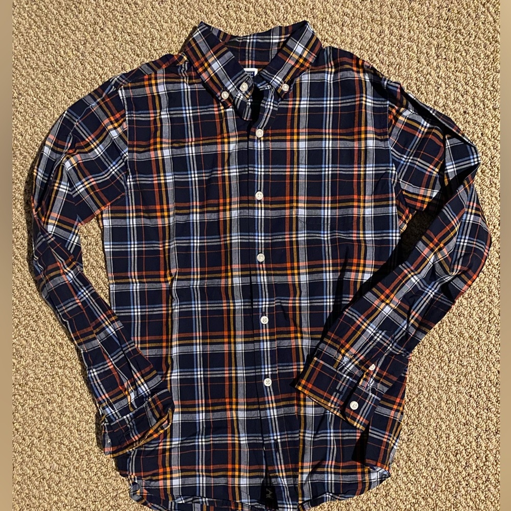Janie and Jack Plaid Shirt